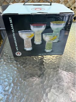 Margarita glass set