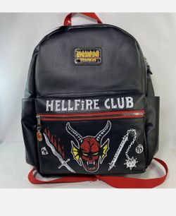Hellfire bookbag From Stranger Things 