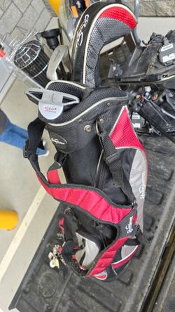 Jack Nicolas Junior Stand Alone Golf Bag With Clubs