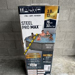 NEW Bestway Steel Pro MAX 13ft x 30in Pool Set