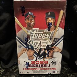 Topps Series 1 Hobby Box 2026 MLB Baseball Cards