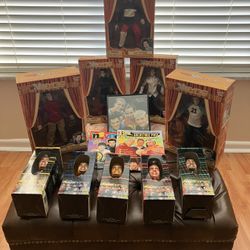*NSYNC Memorabilia Dolls/Bobbleheads/Books Circa 2000s NICE