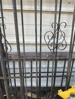 Black Iron Fence