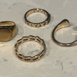 Gold Rings (4)