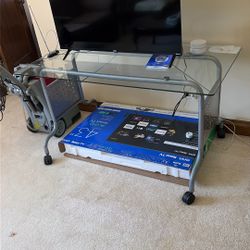 Glass Medicine Table