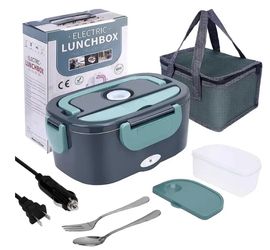 CHARMDOO Electric Lunch Box – Portable 80W Food Warmer