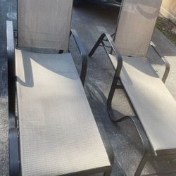 Pool Chairs… 4 For $200