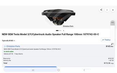 Tesla speakers