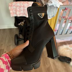 Prada Boot Heel Size 38 