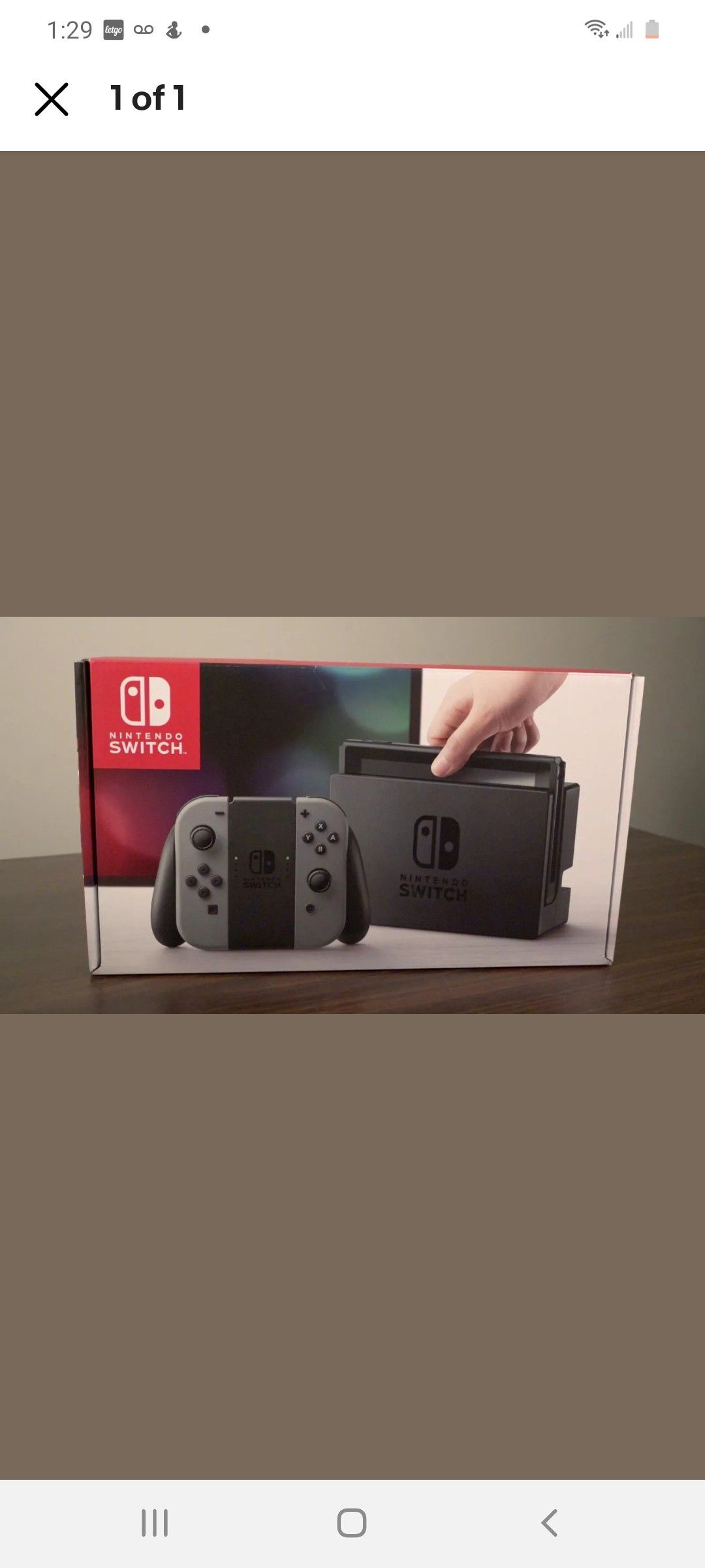 Nintendo Switch bundle with 5 games