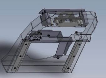 2021 - 2022 FORD TRUCKS F150 | F250 | F350 7″ OVERHEAD CONSOLE ***** Face plates included ****