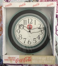 New Coca Cola Clock 1997