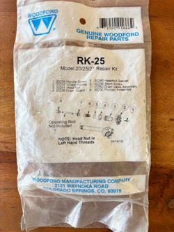 Woodford RK-25 Spigot Repair Kit