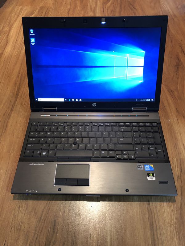 Hp elitebook 8540w core i7 8gb ram 320gb hard drive 15 6 inch hd screen