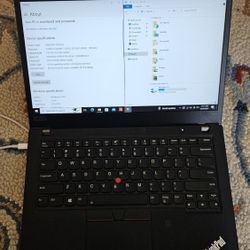 Lenovo T490 8th Gen i5/24gb ram/256gb SSD