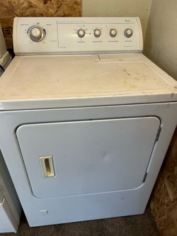 Heavy duty, whirlpool gas dryer