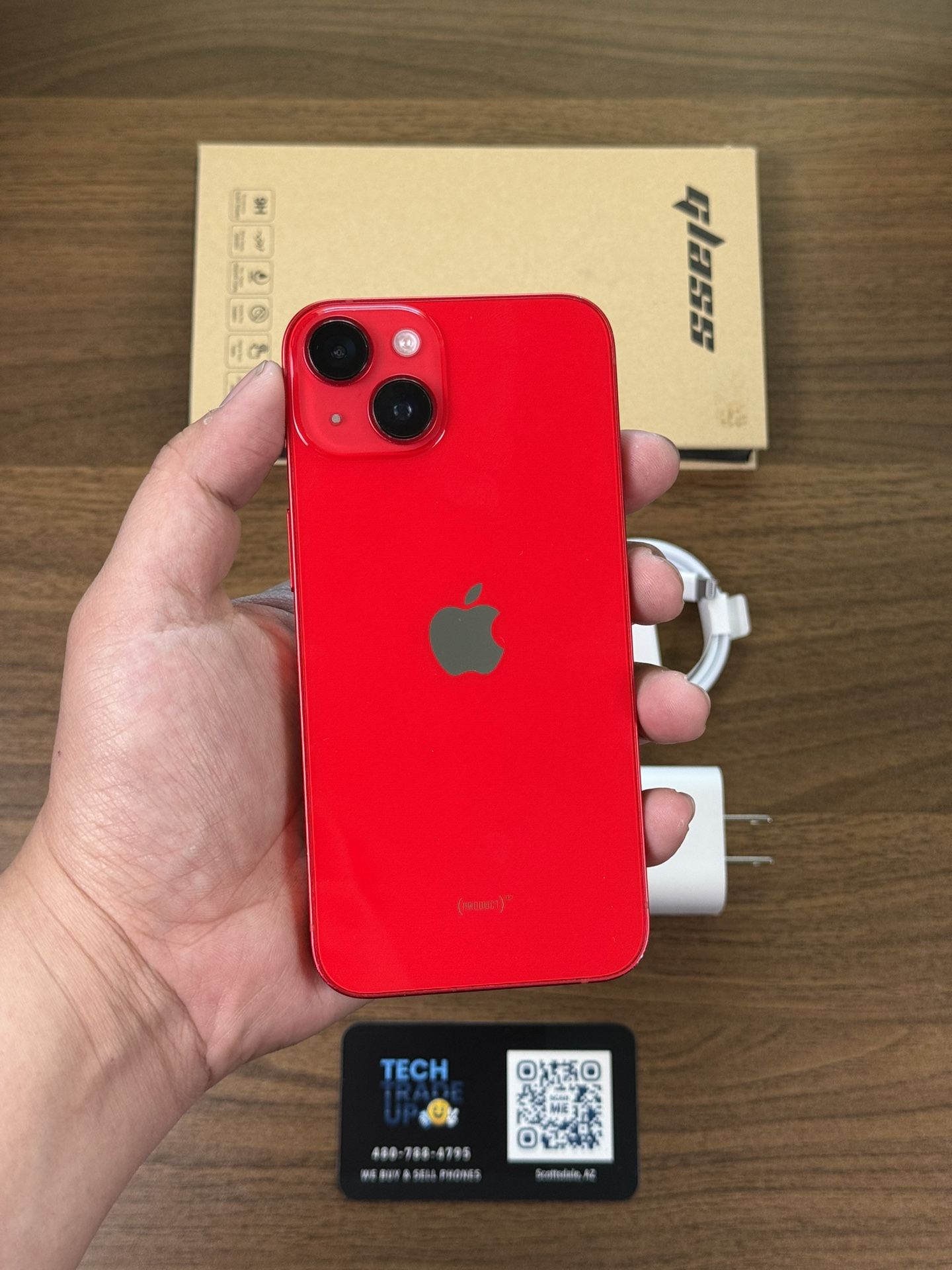 iPhone 14 256Gb Red ❤️ Unlocked Free Case & Screen Protector !
