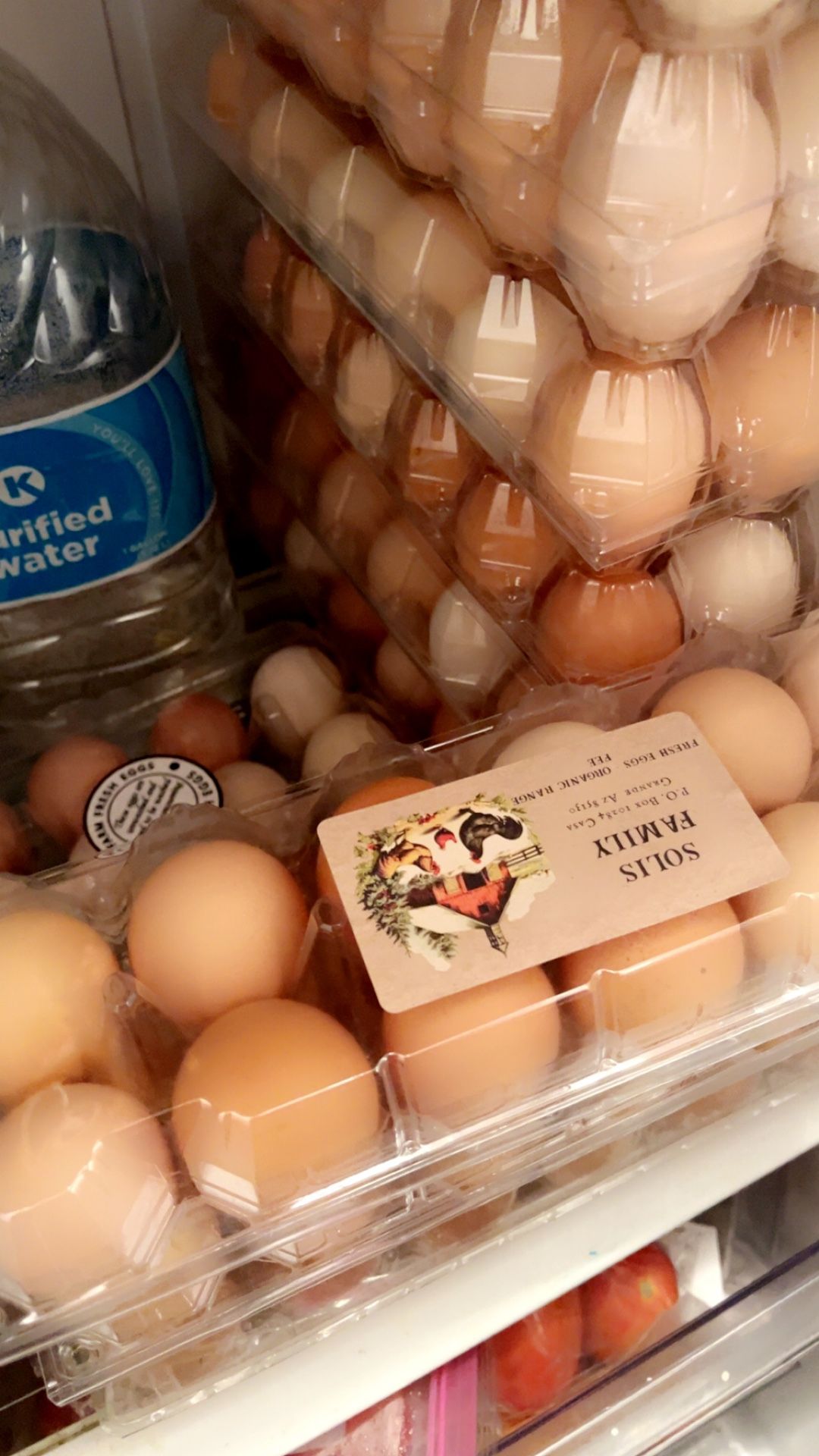 Fresh Organic Fed Free Range Farm Eggs