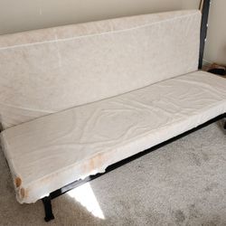 Futon Frame w/ Foam Mattress 