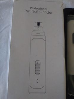 Pet nail grinder