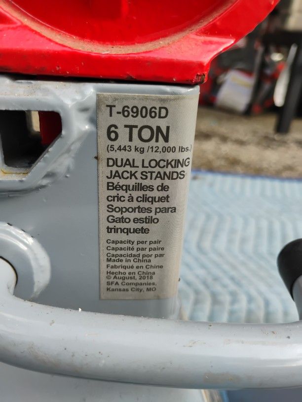 6 Ton Jack Stands