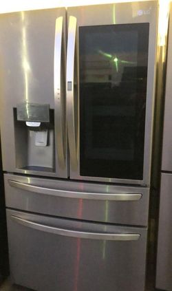 LG 4-Door Stainless Steel Fridge
