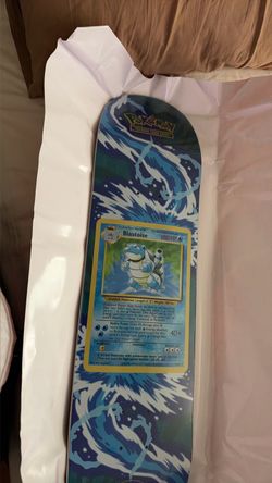 2026 Santa Cruz Pokemon Blastoise Skateboard Deck 8”