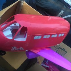 Barbie airplane car dressing room house and accessories and dolls or go for $75 firm