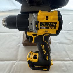 DEWALT 20V XR Brushless Cordless 1/2 in. Hammer Drill (Tool-Only) SOLO HERRAMIENTA