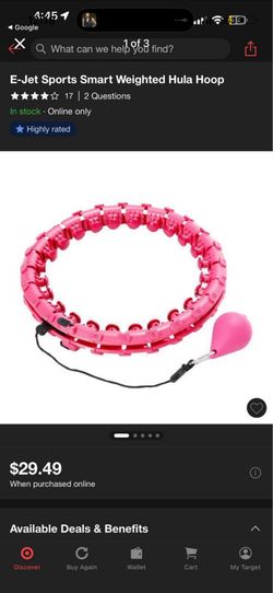 Weighted Hula Hoop