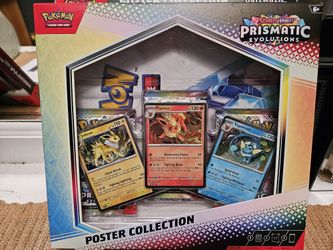 Pokemon Cards-Prismatic Evolutions Poster Collection Box