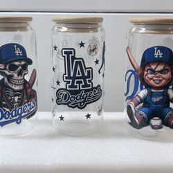 Custom Dodgers Cups