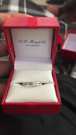 white gold ring