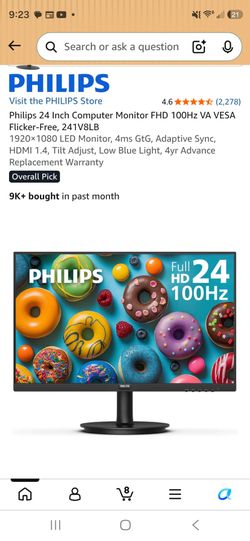 TWO -Brand NEW Monitors $130 for both