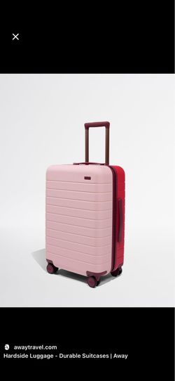 Away suitcase 22 inches in length, multi-color