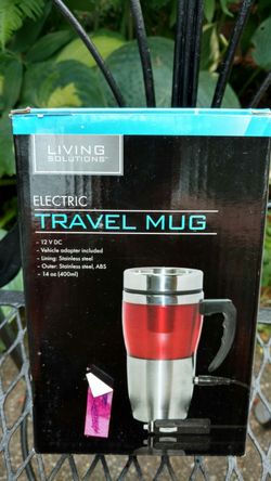 DC electric travel mug