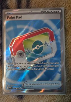 Pokemon Pad (poke pad)