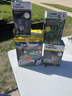 Halloween and Christmas Projectors 