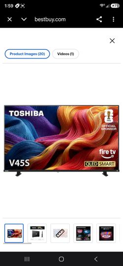 Brand New In Box - Toshiba - 40" Class V45 QLED Series FHD 1080p Smart Fire TV