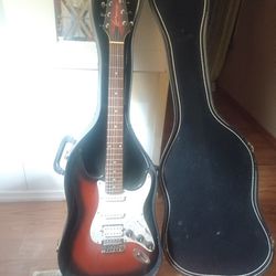 Kona Guitar With Case 