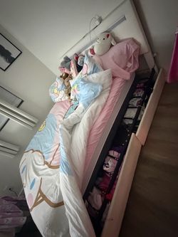 Storage bed frame