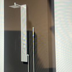 VIGO Rector Shower Panel Stainless Steel  VG08012ST