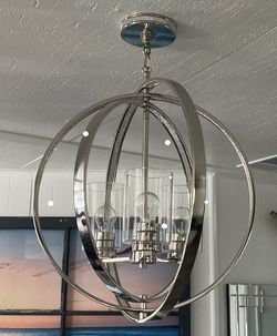 Stunning Large Modern Chandelier Rhinestones