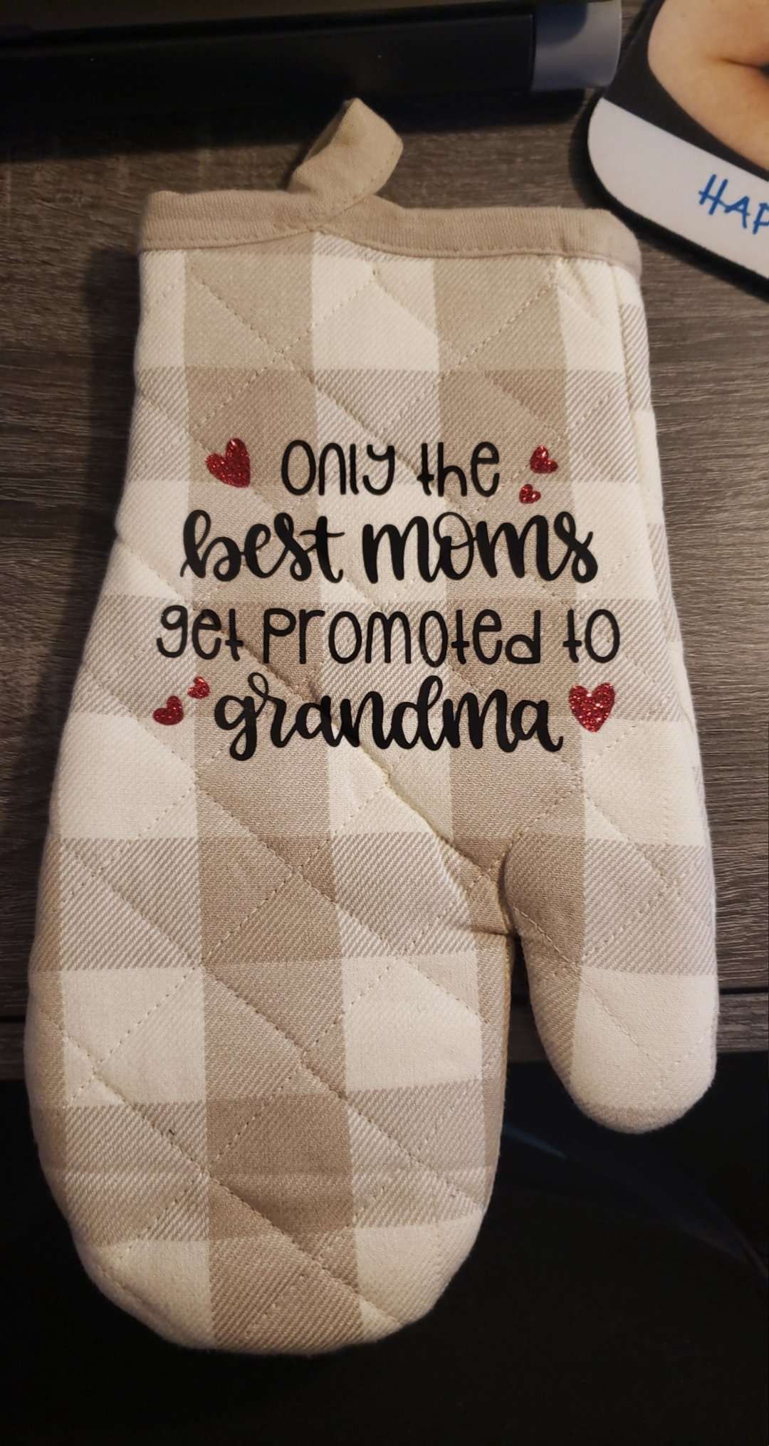 The Best Moms Get Promoted to Grandmas Oven Mitt