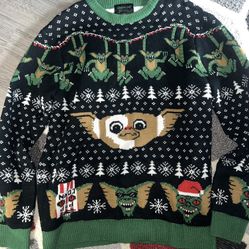 Vintage GREMLINS ugly Sweater Sz XL. GOOD CONDITION 