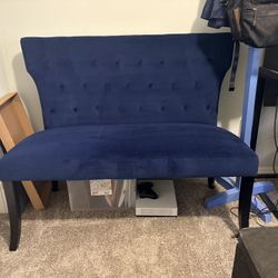 Velvet Heart Back Love Seat