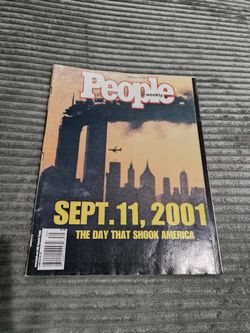 Vintage megazine People weekly sep 24 2001