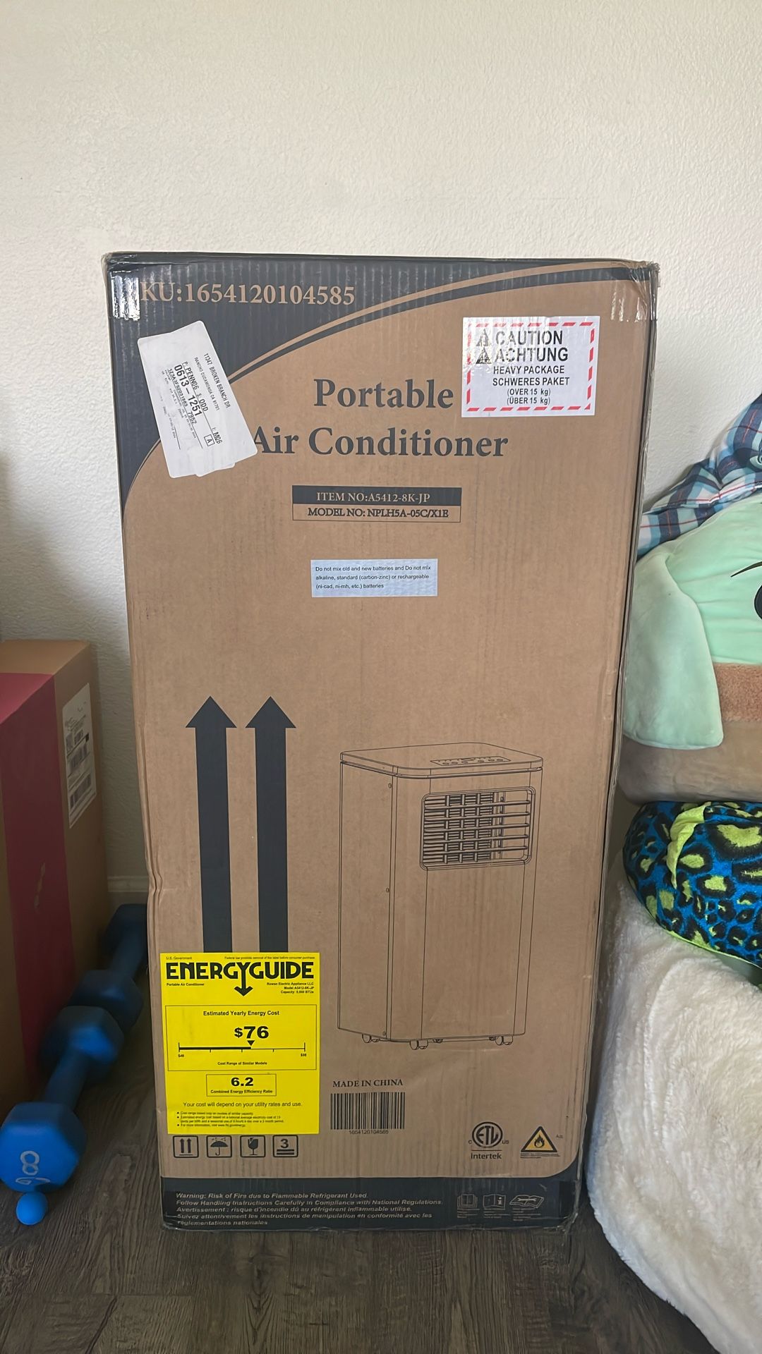 Portable air conditioner - brand new