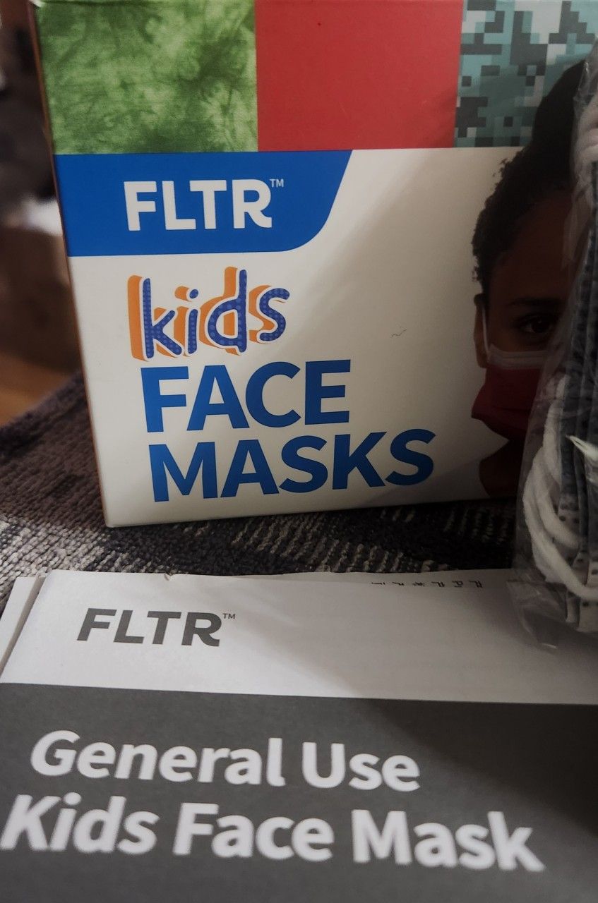 Box Of Kids Facemasks