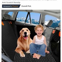 MEOWANT Pet Car Seat Back Seat Cushion Hammock W/Safety Belt Model MW-PC01 Waterproof Nonslip NEW 